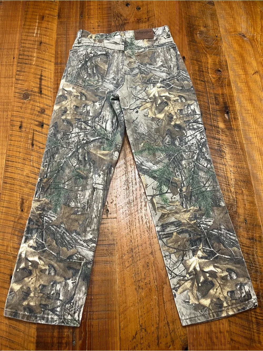 Wrangler Pro Gear Camouflage Jeans Size 16 Regular